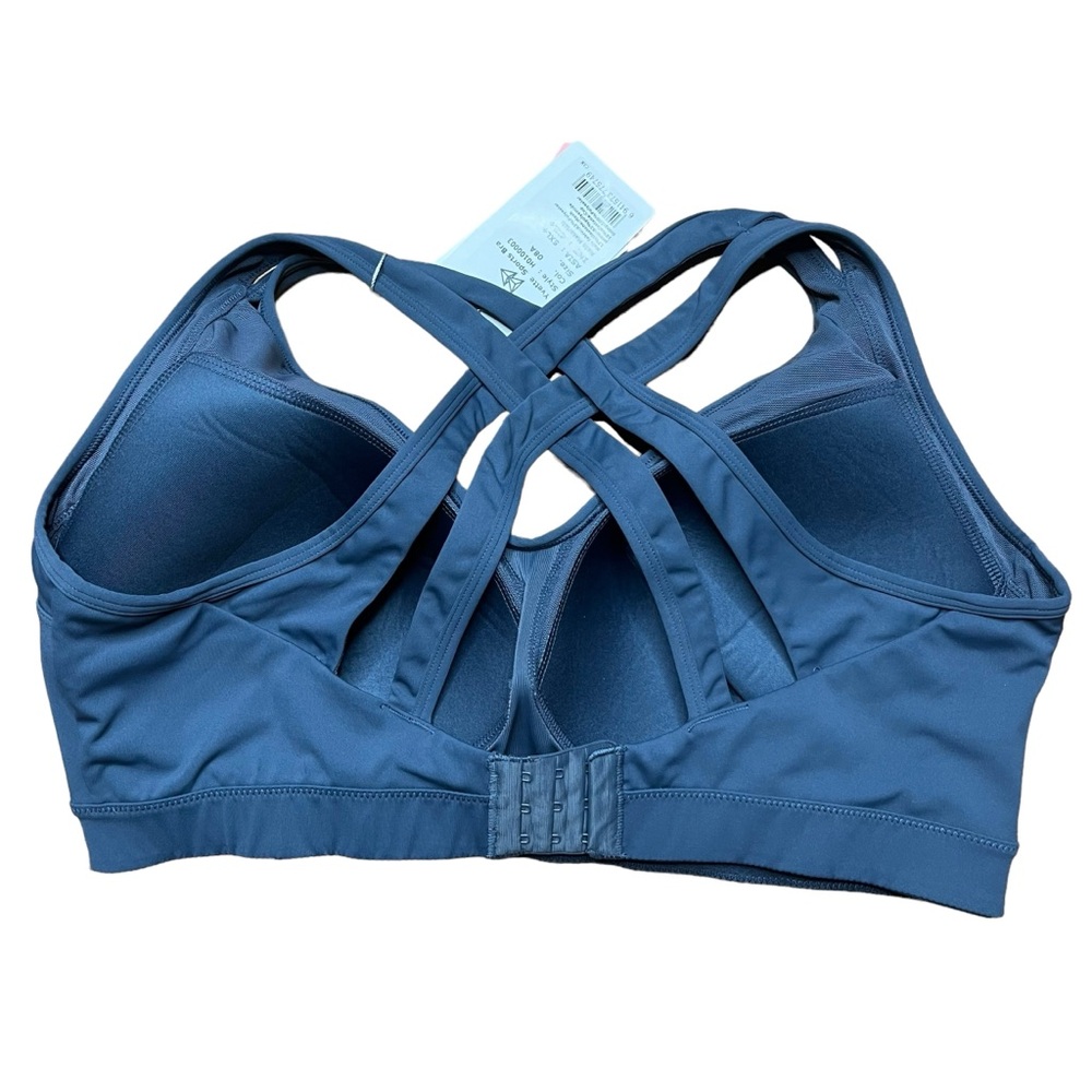 NWT Yvette Black Sports Bra Size 46D-F - Picture 2 of 3